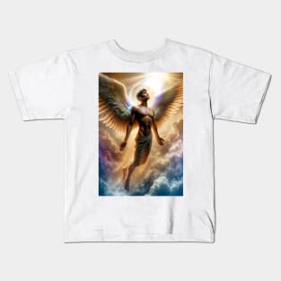 Heavenly Angel Seduction: Divine Grace Sensual Elegance 07 Kids T-Shirt